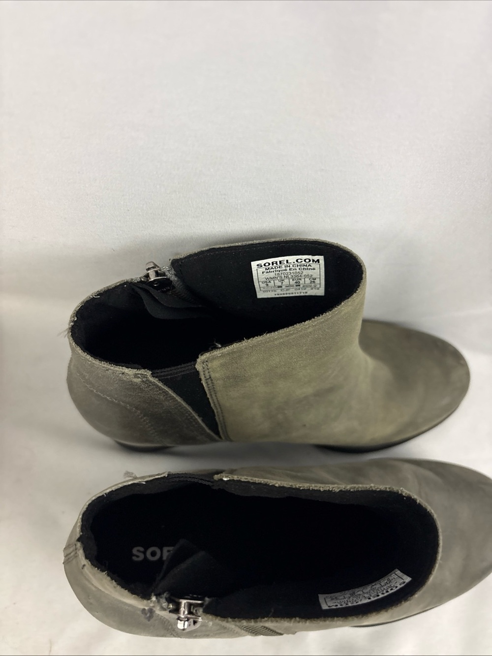 Sorel Joan of Arctic Wedge II Gray Suede Boot Size 9 - Picture 5 of 12